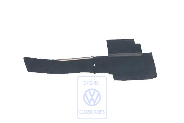 Sound absorber for VW T3 Carat
