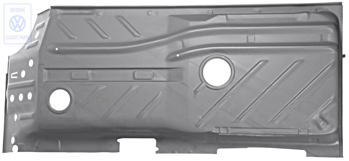 Floor plate for VW Scirocco Mk2