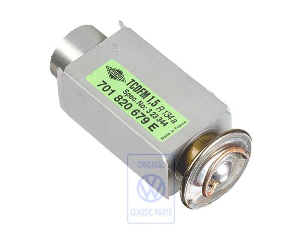 Expansion valve for VW T4