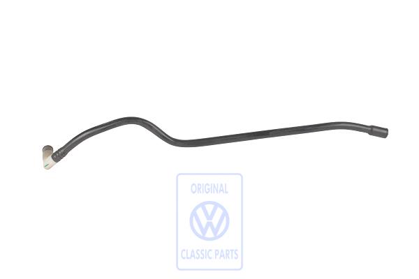 Resupply pipe for VW LT Mk1