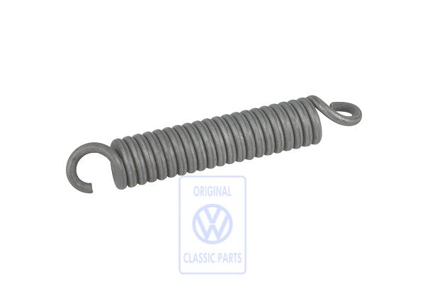 Seat tension spring