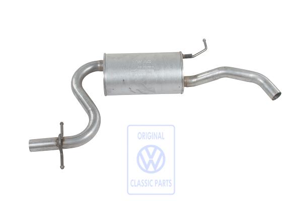 Front silencer for VW Touran