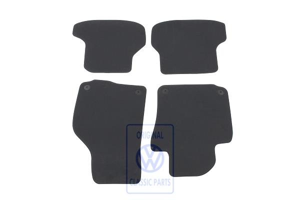 Floor mats for VW Golf Mk6 Convertible