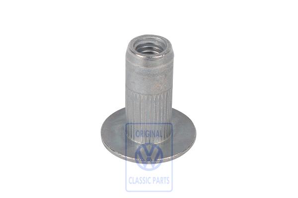Blind rivet nut for VW New Beetle