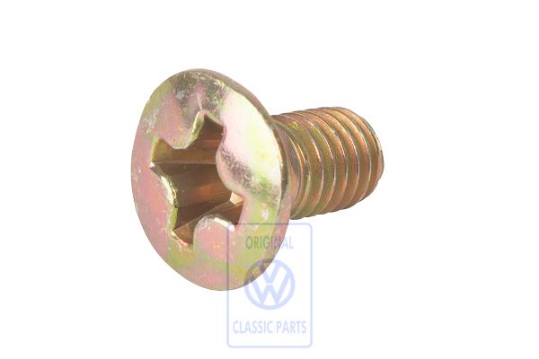 Oval head countersunk bolt for VW LT Mk2