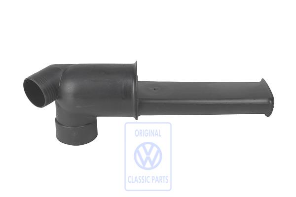 Intake pipe for VW T3