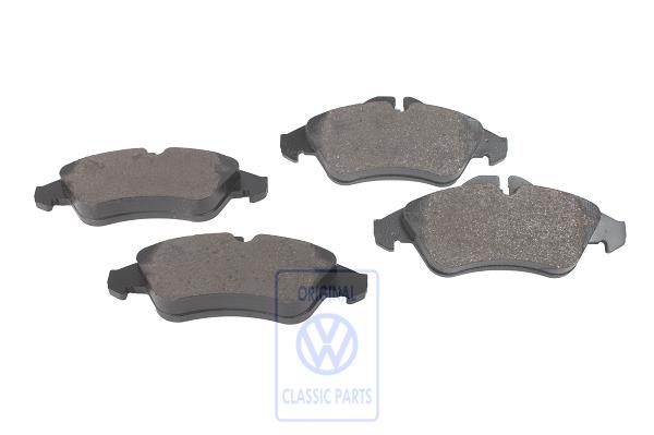 Set of brake pads for VW LT Mk2