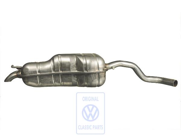 Rear silencer for VW New Beetle Convertible