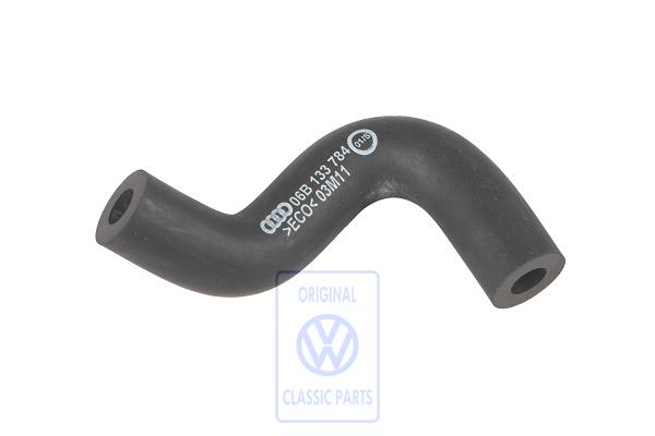 Angled hose for VW Passat B5