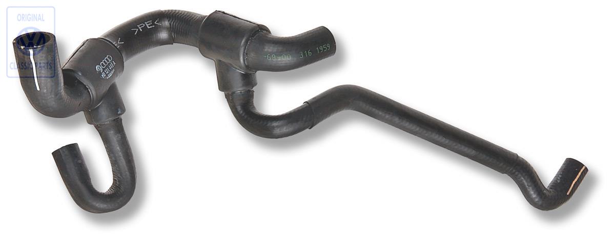 Coolant hose for VW Golf Mk3