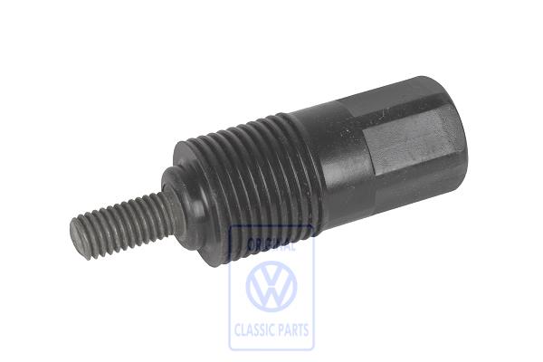 Accelerator pedal stop for VW Golf Mk2