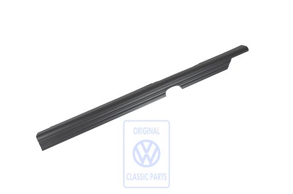 Sill panel trim (satin black) inside right Passat B3 B4