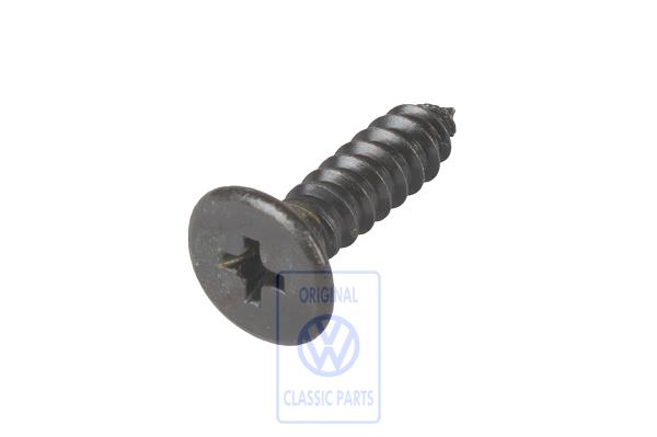 Oval head panel screw for VW Passat B2