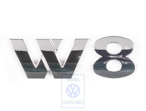 W8 emblem for VW Passat B5GP