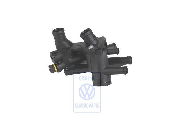 Coolant regulator housing for VW Golf Mk3
