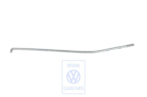 Securing rod for VW Polo 6N