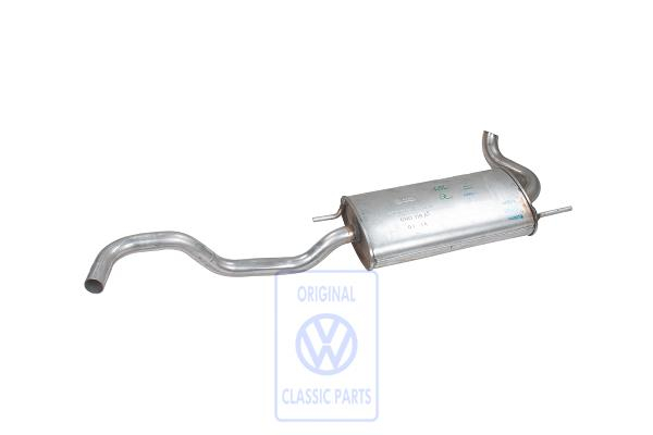 Silencer for VW Polo Mk3