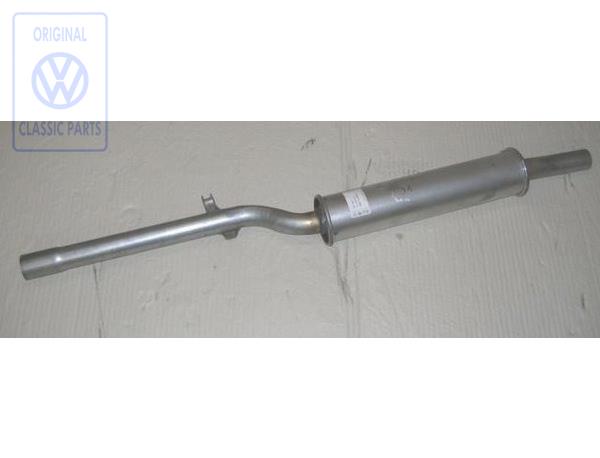 Front silencer for VW Golf Mk1