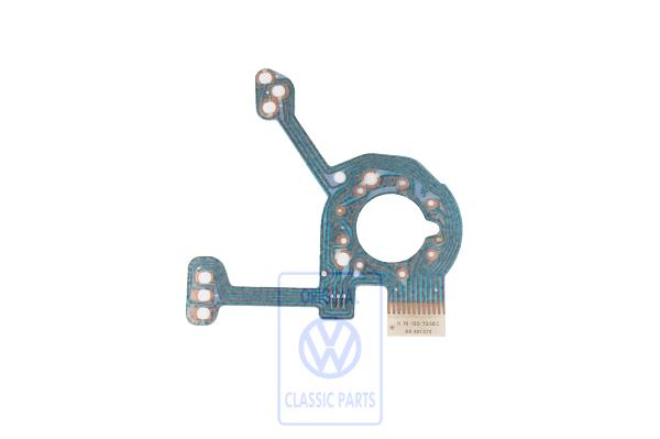 Printed circuit foil for VW Scirocco Mk1