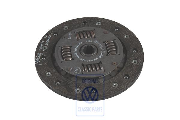 Clutch plate for VW Golf Mk1