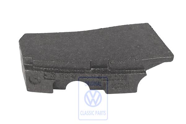Foam filler for VW Sharan