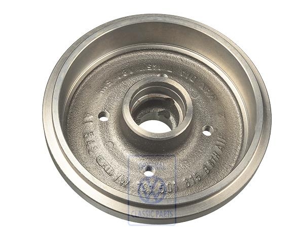 Rear brake drum for VW Golf Mk1/Mk2