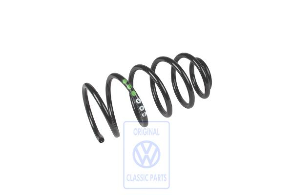 Front coil spring for VW New Beetle
