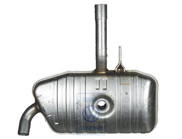 Exhaust silencer for VW Passat B3