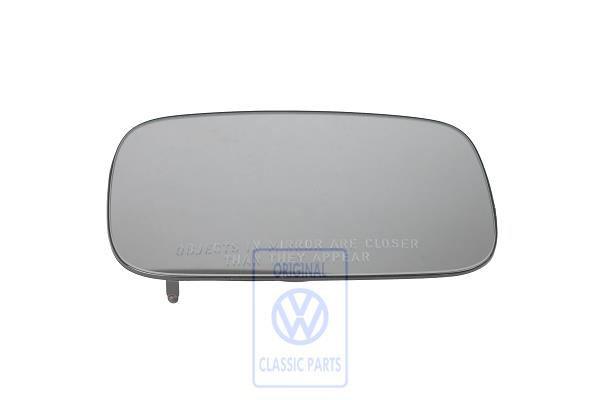 Mirror glass for VW Passat B3/B4
