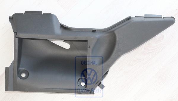 Air duct for VW T4