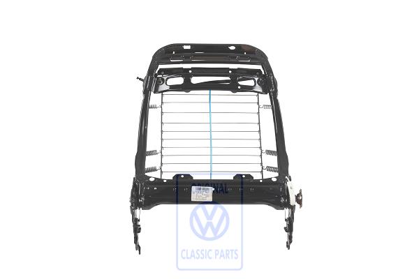 Backrest frame for VW Lupo