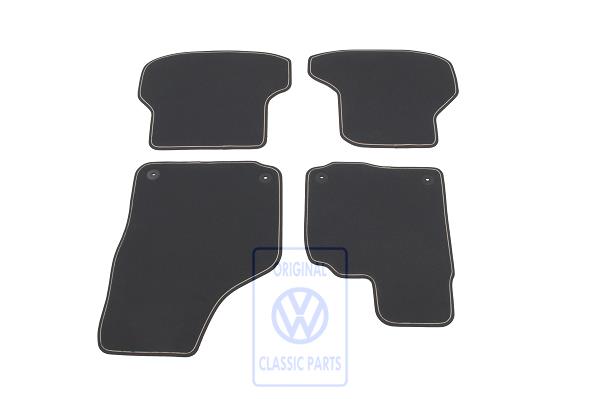 Floor mats for VW Golf Mk6 Convertible