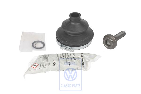 joint protective boot with assembly items and grease outer