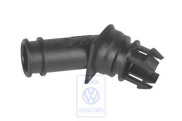 Oil filler pipe