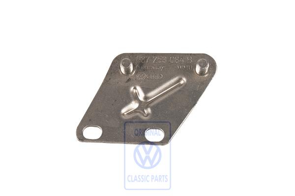 Warm air plate bracket for VW Golf Mk3