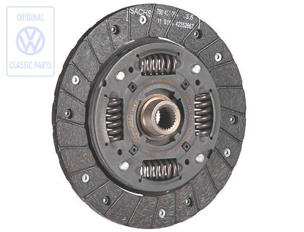 Clutch plate for Golf, Jetta, Scirocco and Caddy