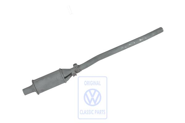 Exhaust silencer for VW Golf Mk1