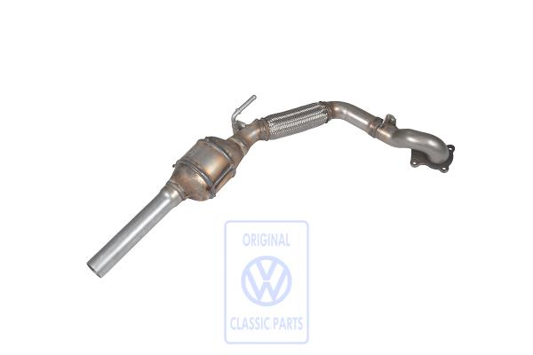 Exhaust pipe for VW Golf Mk3