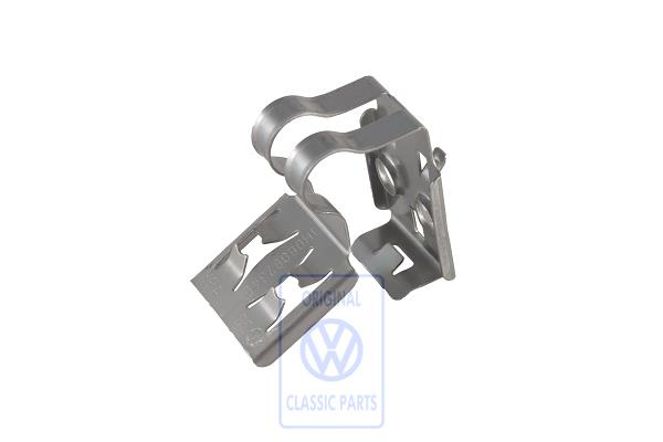 Clip on brake cable (handbrake cable) Polo Mk3