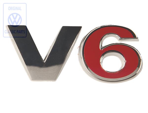 V6 Emblem for VW Golf Mk4