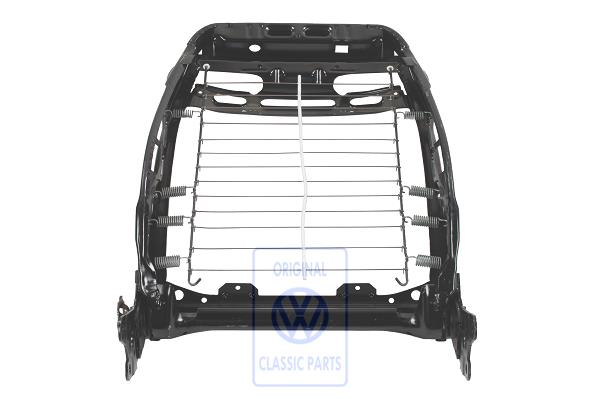 Backrest frame for VW Golf Mk4