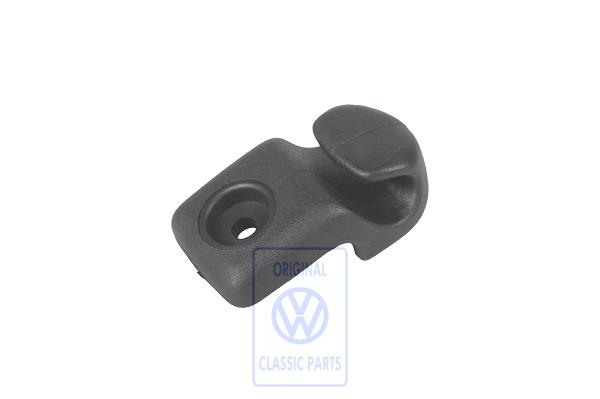 Coat hook for VW Beetle Convertible