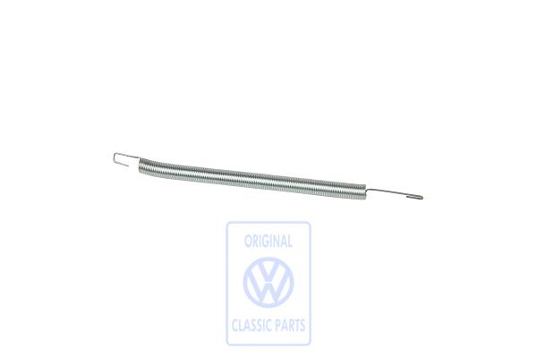 Tensioning spring for VW T4