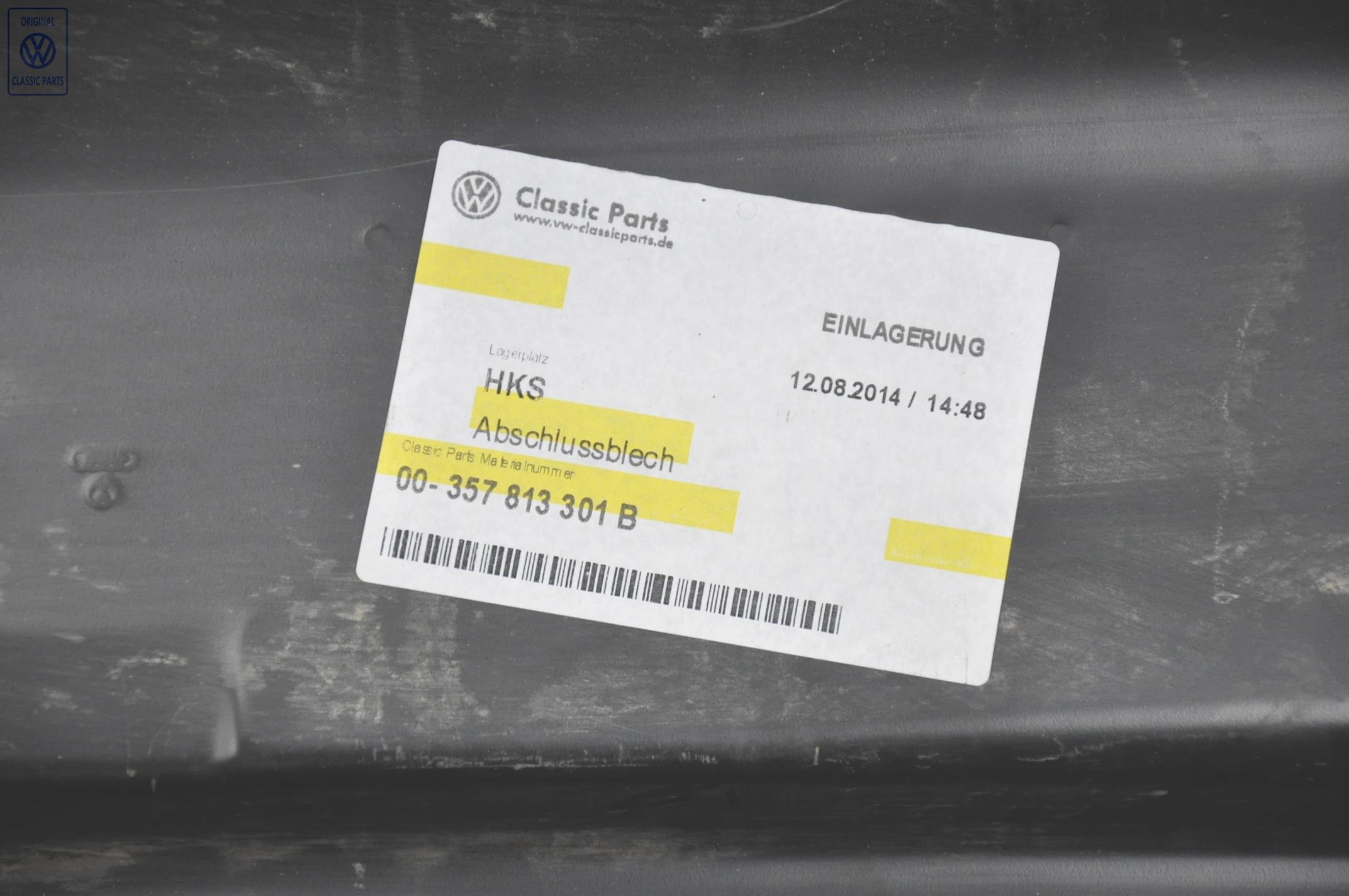 Rear apron Passat 35I