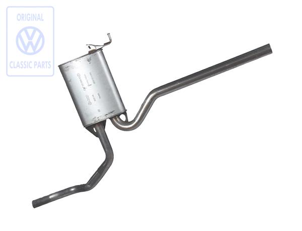 Exhaust silencer for VW Passat B5