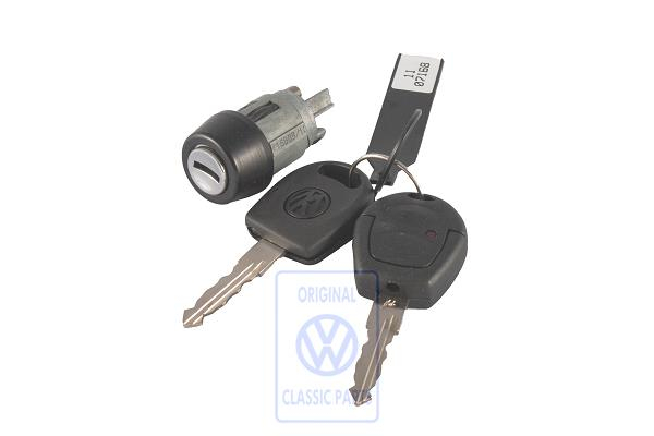 Lock cylinder for VW Golf Mk3