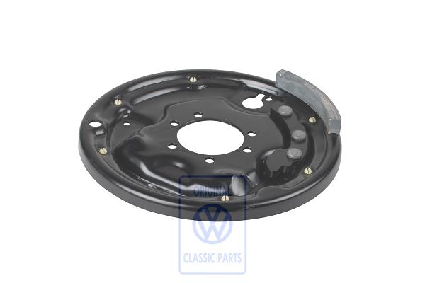 Brake plate for VW Caddy