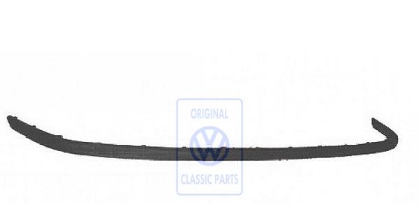 Bumper trim strips for VW Polo