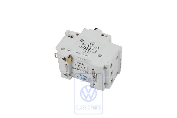 Fault current breaker for VW Camper Van