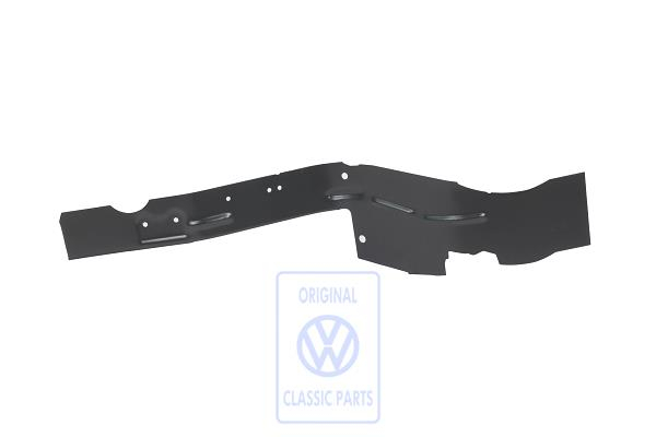 Closing plate for VW T4